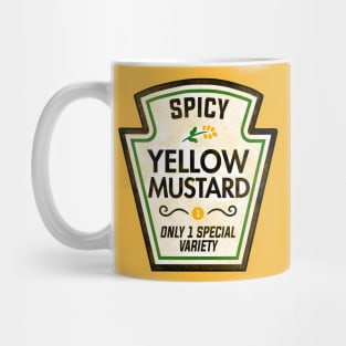 Funny Mustard Halloween Couple Costume Mug